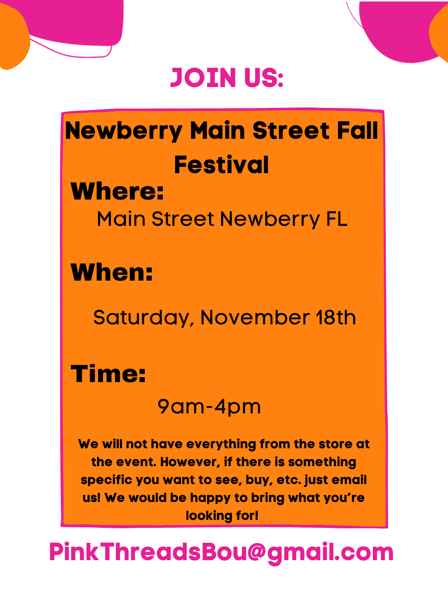 EVENT: Newberry Main Street Fall Festival