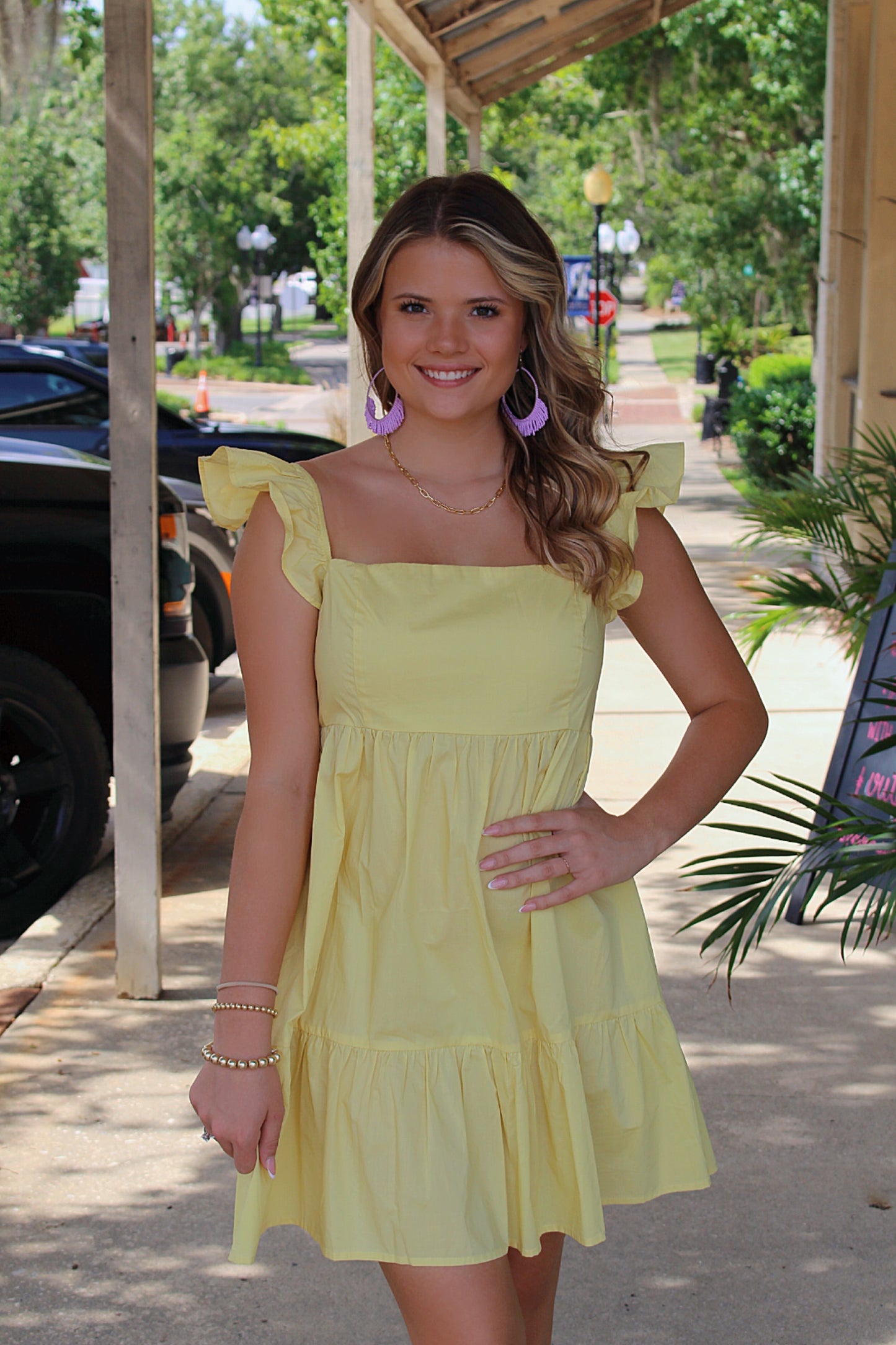 In My Sunshine State Dress- Yellow