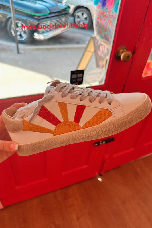 Sunny Sneakers- Embroidered Rays