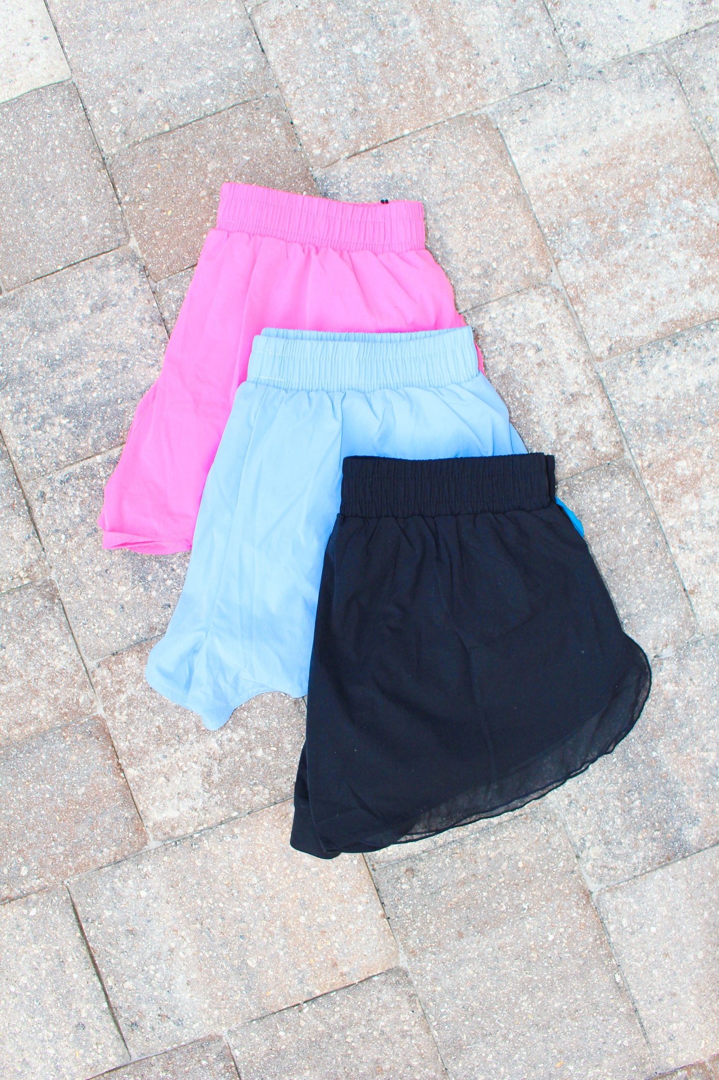 The Classic High Waisted Active Shorts- Black