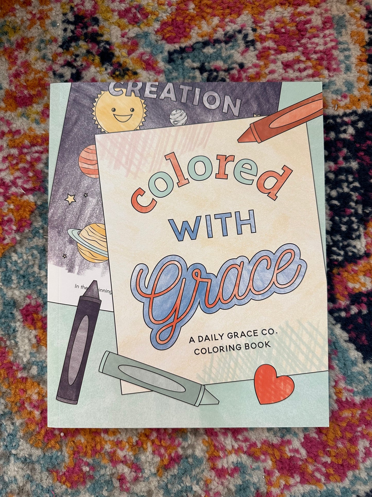 Colored With Grace Coloring Book