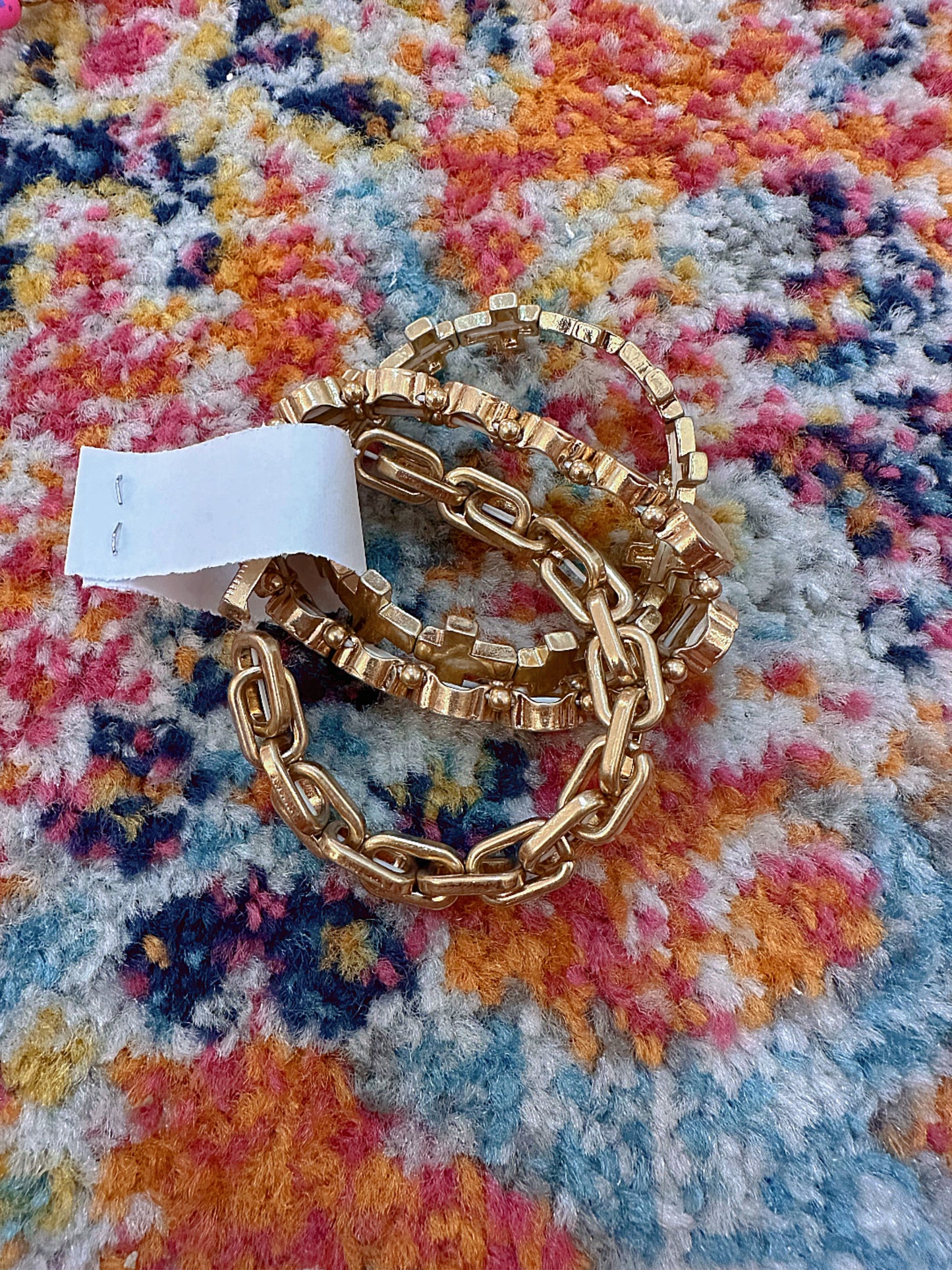 Gold Bracelet Set